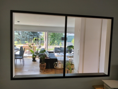 Verrière métallique 